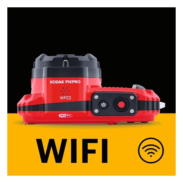 Kodak Pixpro Wpz2 Sualtı Kırmızı Dijital Fotoğraf Makinesi - Görsel 7