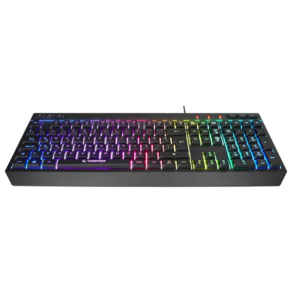 Rampage Seraphic Km-R57 Siyah RGB Kablolu Oyuncu Mekanik Klavye Mouse Seti - Görsel 9