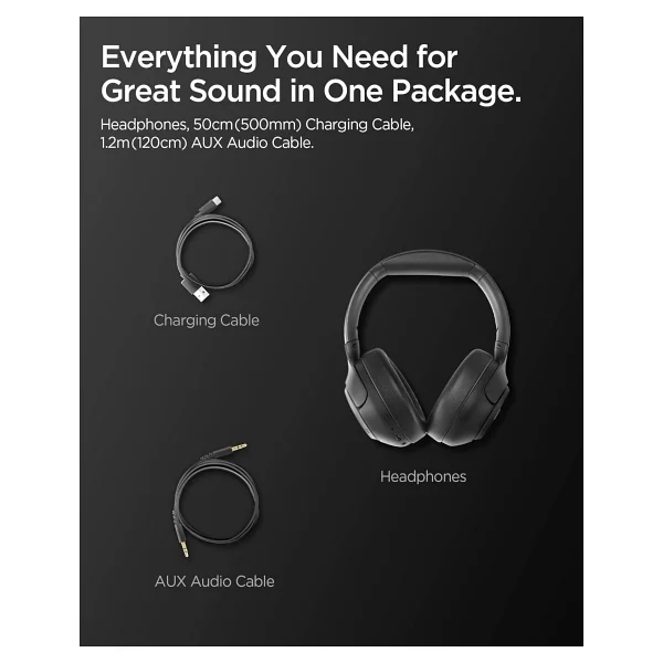 Spigen Audio P10 ANC Kulak Üstü Bluetooth Kulaklık - Görsel 7
