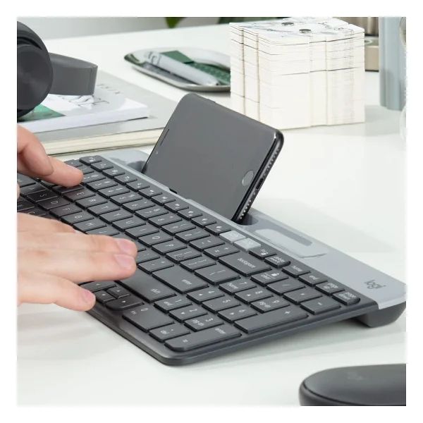 Logitech K580 Slim Q Kablosuz Klavye - Görsel 4