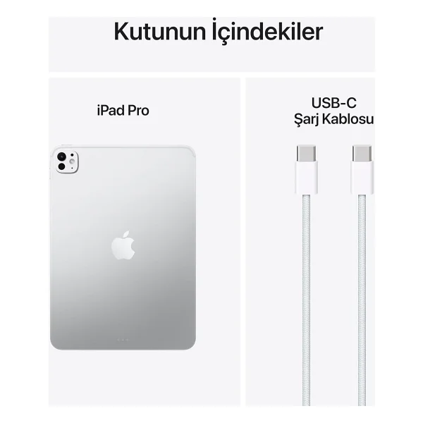 iPad Pro M5 Wi-Fi 256 GB 11" Mdwl4tu/A Gümüş Tablet - Görsel 6