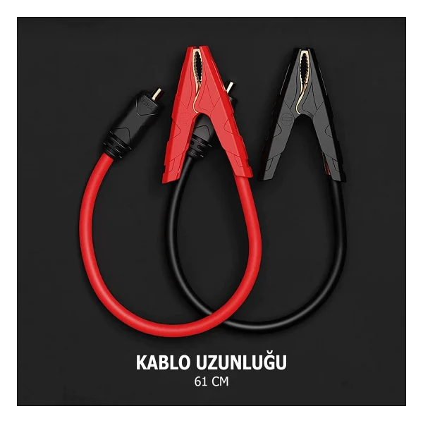 Noco Genius GBC004 12/24 V GB500 Uyumlu Akü Takviye Kablosu - Görsel 7