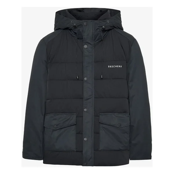 Skechers Outerwear Padded S242025 Kapüşonlu Erkek Mont - Görsel 6