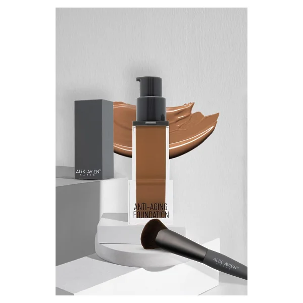 Alix Avien Anti Aging Vitamin İçeren Nemlendirici Spf 15+ 512 Warm Brown 35 Ml Likit Fondöten - Görsel 3