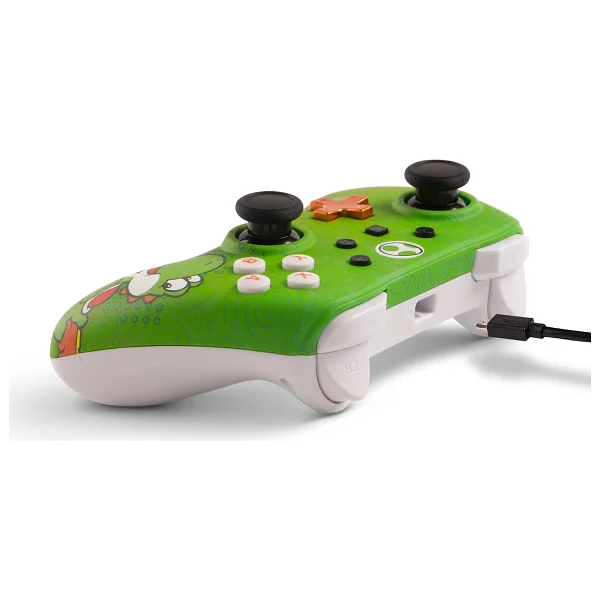 Nintendo Switch İçin Kablolu Powera Kontrol Cihazı - Yoshi, Gamepad, Oyun Kumandası, Kablolu Denetleyici, Resmi Lisanslı - Görsel 7