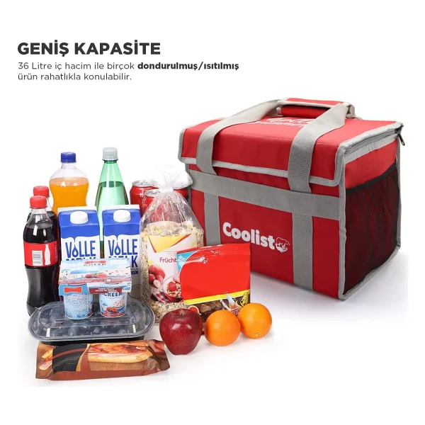 Coolist Cl36 36 Lt Katlanabilir Termos Çanta - Görsel 7