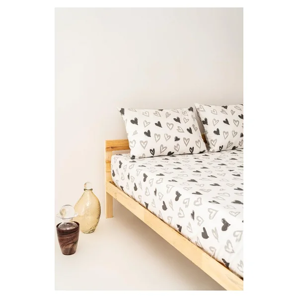Soley Mix & Match Lover %100 Pamuk Çift Kişilik Çarşaf Seti - Görsel 3