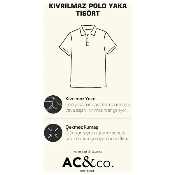 Altınyıldız Classics Et48242p3047 3'lü Kısa Kollu Polo Yaka Erkek Tişört - Görsel 5