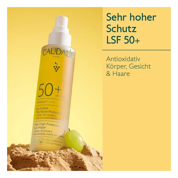 Caudalie Vinosun Protect 150 ml 50 Faktör Güneş Suyu - Görsel 8