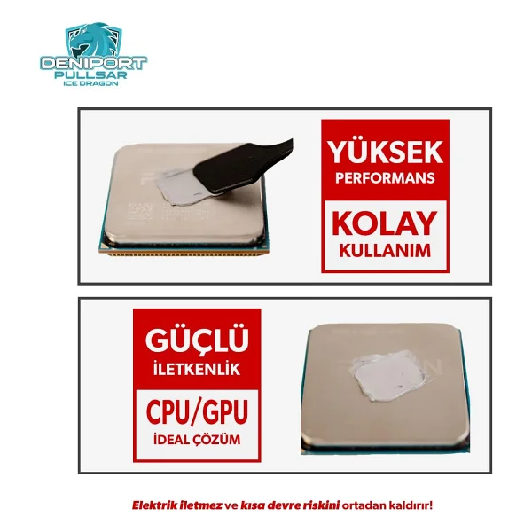 Pullsar Ice Dragon 30gr Yüksek Performans Thermal/Termal Macun - Görsel 3