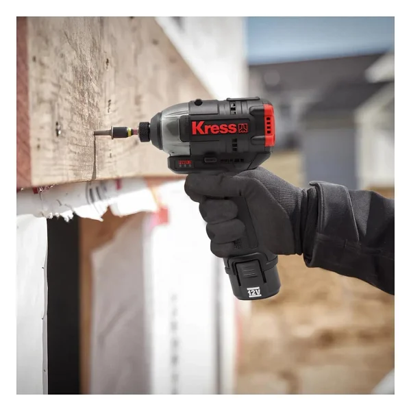 Kress Kub50.2 12 V Çift Akülü 2 Ah Darbeli Vidalama Makinesi - Görsel 7