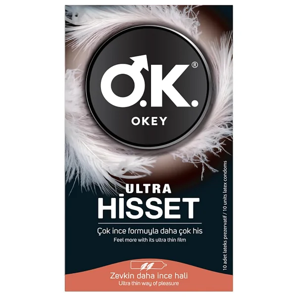 Okey Ultra Hisset 10'lu Prezervatif - Görsel 2