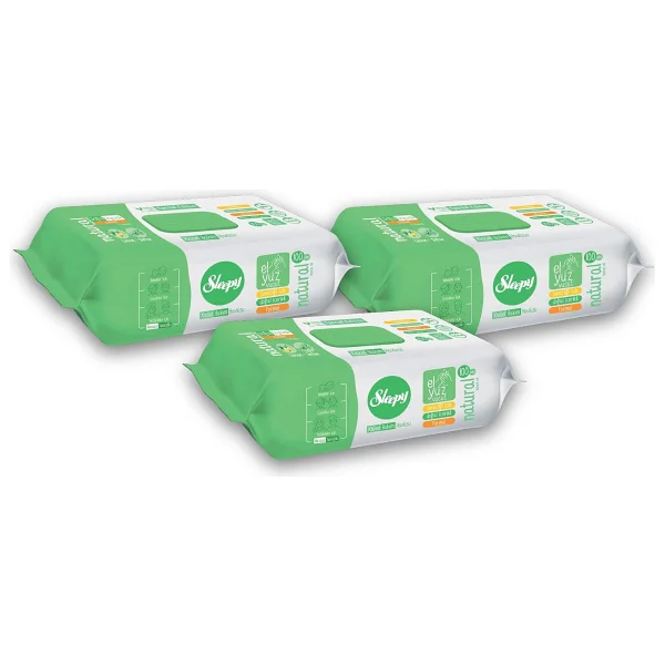 Sleepy Natural 100 Yaprak 3'lü Paket Kişisel Bakım Havlusu - Görsel 6