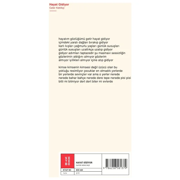 Hayat Gidiyor - Cafer Keklikçi - Görsel 2