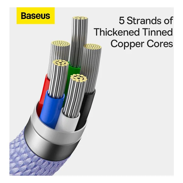 Baseus Crystal Shine 1.2 M Type-C To Lightning Hızlı Şarj Kablosu - Görsel 4