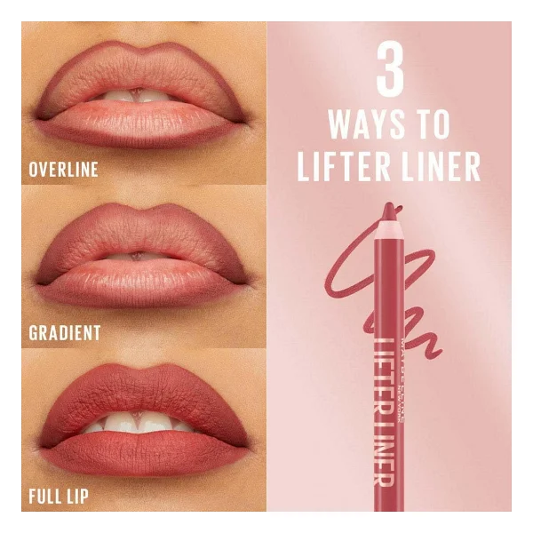 Maybelline New York Lifter Liner 007 Big Lift Dudak Kalemi - Görsel 6
