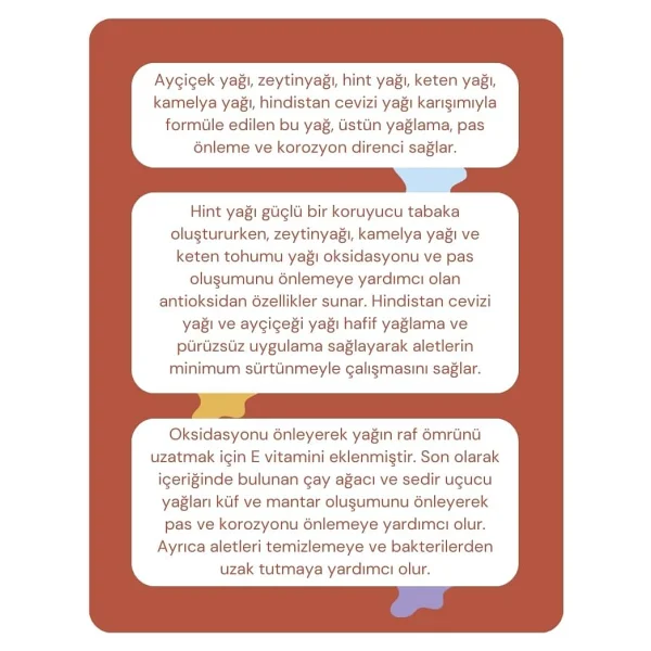 Pureal Doğal Ahşap Kesme & Doğrama Tahtası Bakım Yağı - Görsel 3