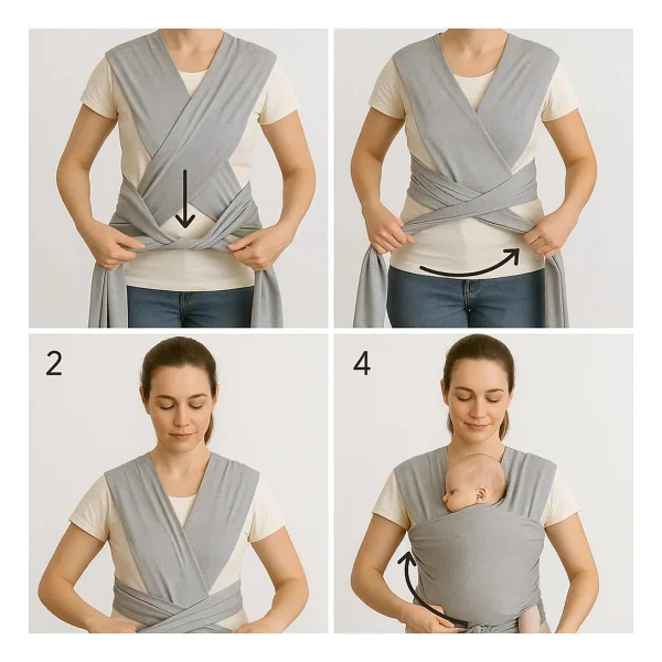 Molmini Premium Wrap Sling - Görsel 2