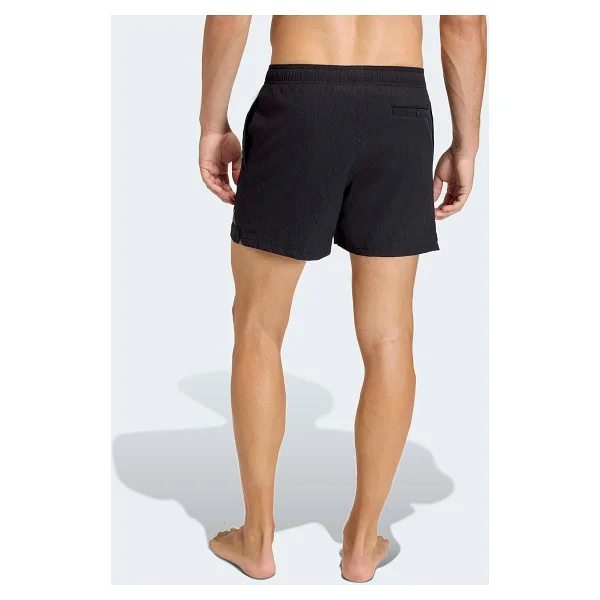 Adidas Iconisea Stretch Seersucker 5-Inch Jy9170 Siyah Erkek Deniz Şortu - Görsel 3