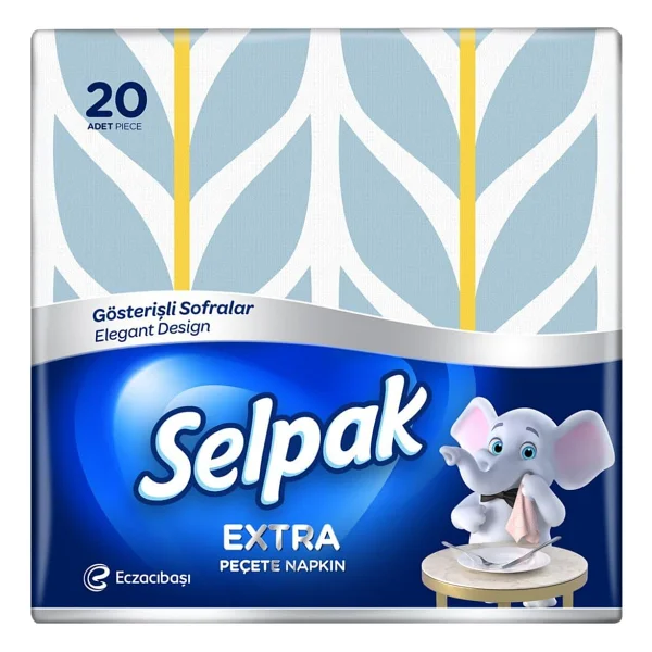 Selpak 20'li Deluxe Peçete - Görsel 6