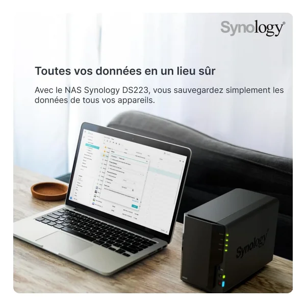 Synology Ds223 2 GB 2 Yuvalı 108 TB Nas Depolama Ünitesi - Görsel 3