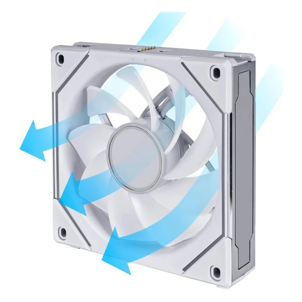 Lian Li Uni Fan Sl-Infinity Reverse Beyaz 12 Cm Argb Kasa Fanı - Görsel 5