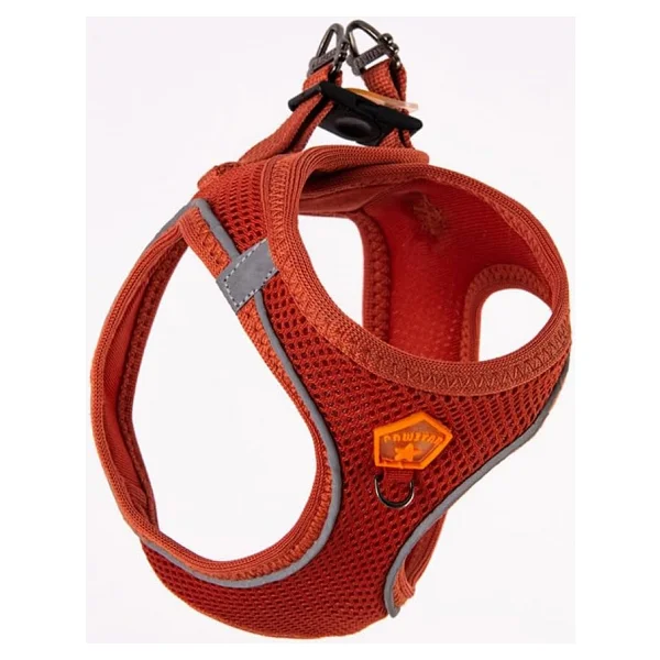 Pawstar Kiremit Air-mesh Göğüs Tasması Kedi Köpek Göğüs Tasması Kiremit 3XS - Görsel 4
