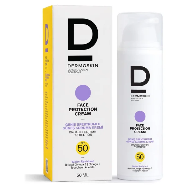 Dermoskin Face Protection 50 ml 50 Faktör Güneş Kremi - Görsel 2