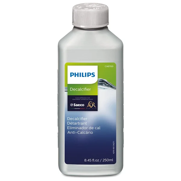 Philips Kitchen Appliances Philips Orijinal Espresso Makinesi Kireç Çözücü, Makine Ömrünü Uzatmak İçin Mükemmel Kireç Çözme, 1 Kireç Çözme Döngüsü, 250 ml Şişe, (CA6700/47) - Görsel 3