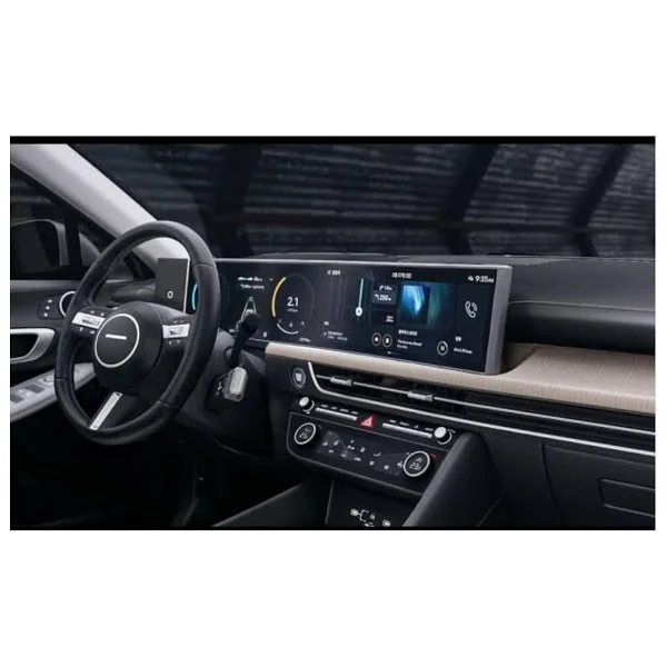 Ael-Tech Hyundai Yeni Tucson 12.3 İnç Navigasyon Uyumlu Nano Ekran Koruyucu 2024 2025 - Görsel 2
