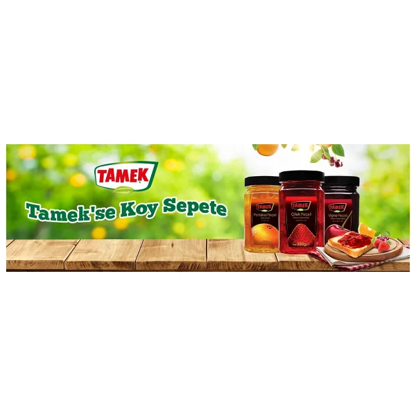 Tamek 380 gr Çilek Reçeli - Görsel 3