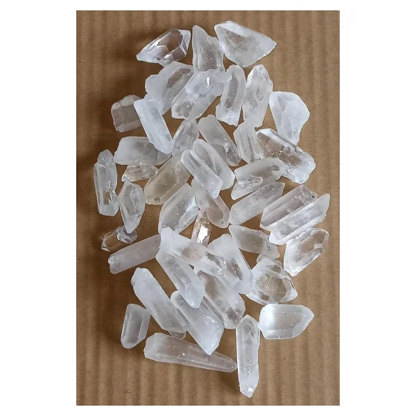 50 Gram Küçük Kristal Kuvars Piramit Uçlar 604 - Görsel 2