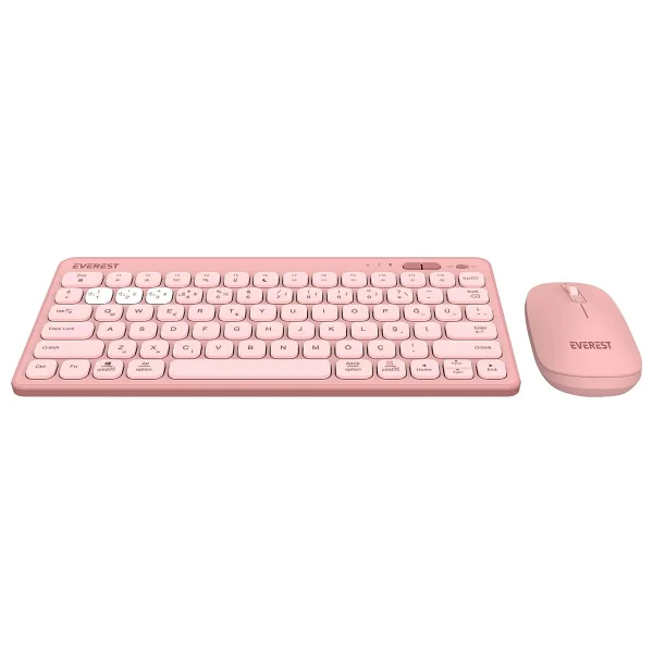 Everest Lumi Km-Bt903 Kablosuz Klavye Mouse Seti - Görsel 4