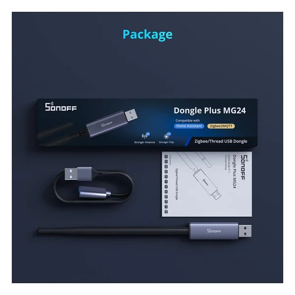 Zigbee/Thread USB Dongle Dongle Plus Mg24 - Görsel 6