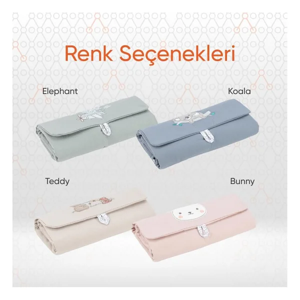 Gezenbebe Hero Nakışlı Alt Değiştirme Çantası - Görsel 9
