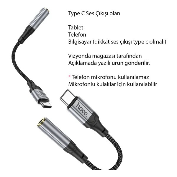 Samsung S24- S24 Fe- S24ultra- S24plus Typec Kulaklık Dönüştürücü Jack Aparat Çevirici Type-C 3.5mm - Görsel 2