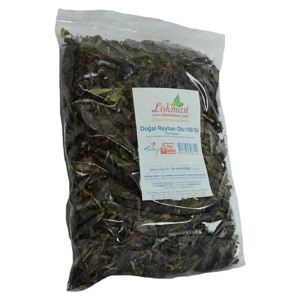 Lokman Avm Doğal Reyhan Otu Mor 100 G - Görsel 3