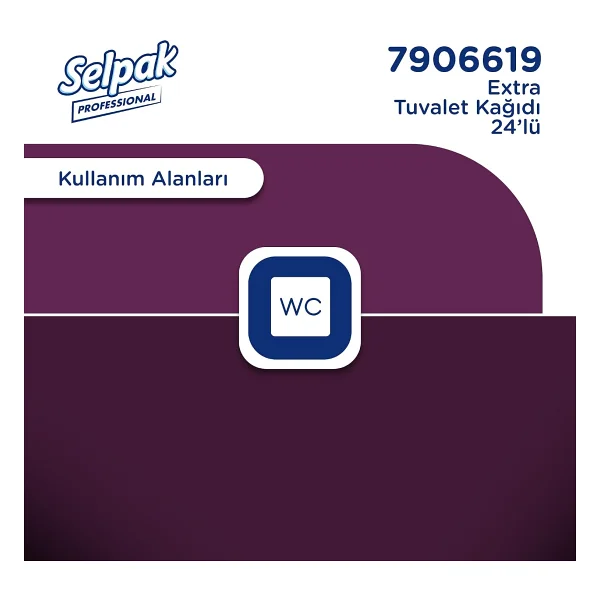 Selpak Professional Extra 24'lü Tuvalet Kağıdı - Görsel 3