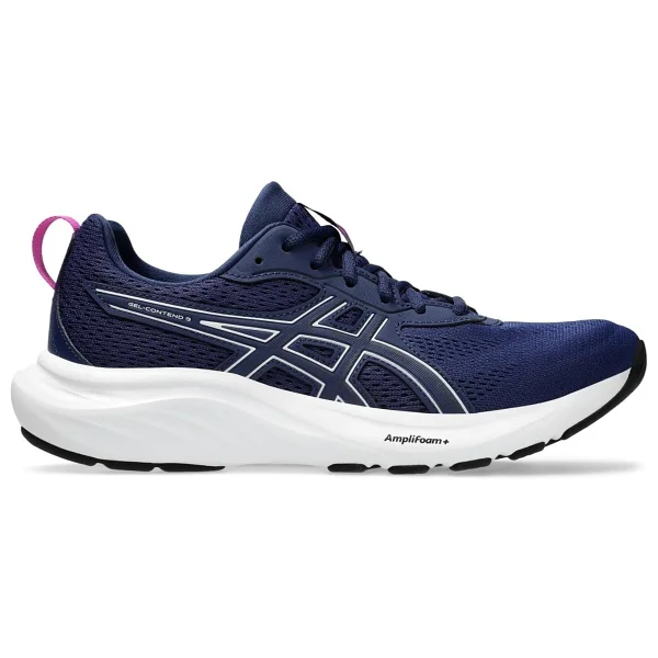 Asics Gel-Contend 9 1012b681-002 Siyah-Beyaz Kadın Koşu Ayakkabısı - Görsel 7