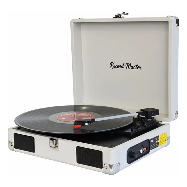 Record Master RM-311 Mavi Çantalı Retro Pikap - Görsel 8