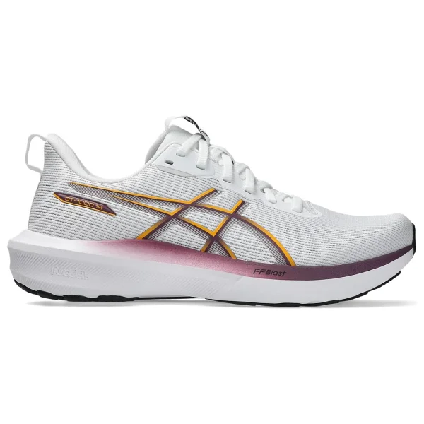 Asics Gt-1000 14 1012b859-101 Beyaz-Bordo Kadın Koşu Ayakkabısı - Görsel 10