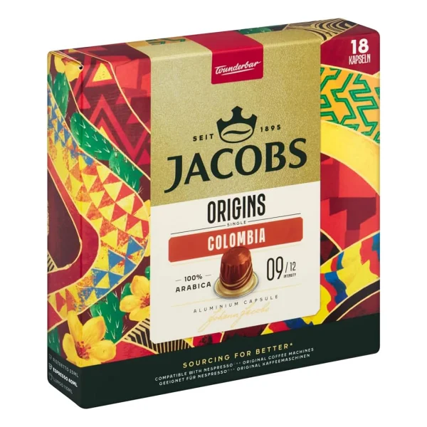 Jacobs Origins Colombia Kapsül Kahve 18'li - Görsel 2