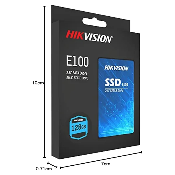 Hikvision E100/128g Sata 3.0 2.5" 128 GB SSD - Görsel 7