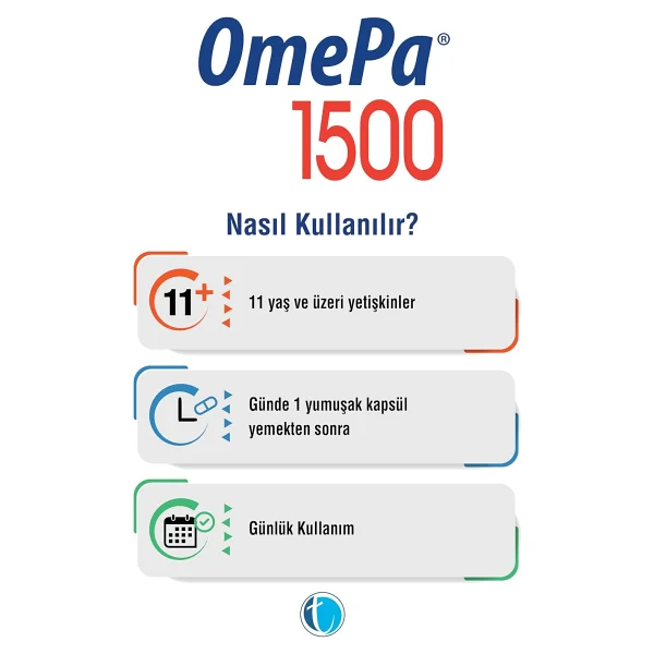 Omepa 1500 Mg Balık Yağı 30 Kapsül - Görsel 5