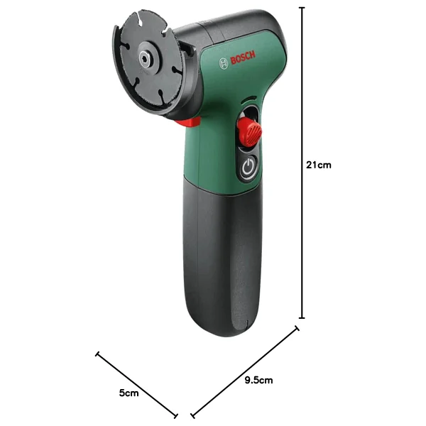 Bosch Home and Garden Akülü EasyCut Grind Kompakt Kesme ve Taşlama Makinesi (2.0 Ah Akü, 7.2 Volt, Karton Kutuda) - Görsel 8