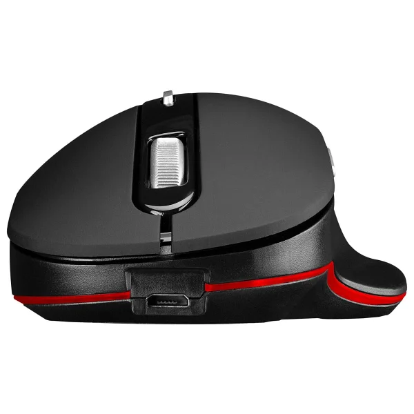 Everest X-Hurry Şarjlı Sessiz Optik Kablosuz Oyuncu Mouse - Görsel 7