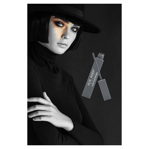 Alix Avien Waterproof Ultra Black Likit Dipliner - Görsel 4