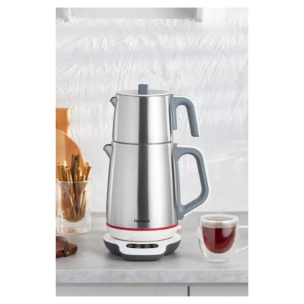 Homend 1708 Royaltea 1.9 LT Çay Makinesi inox - Görsel 10