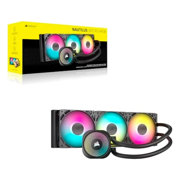 Corsair Nautilus 360 Rs Argb Cw-9060093-Ww İşlemci Sıvı Soğutucu - Görsel 9