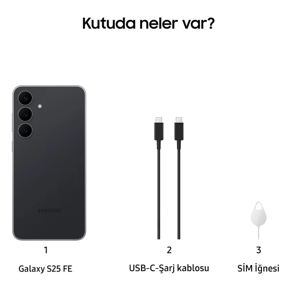 Samsung Galaxy S25 Fe 256 GB Siyah - Görsel 10